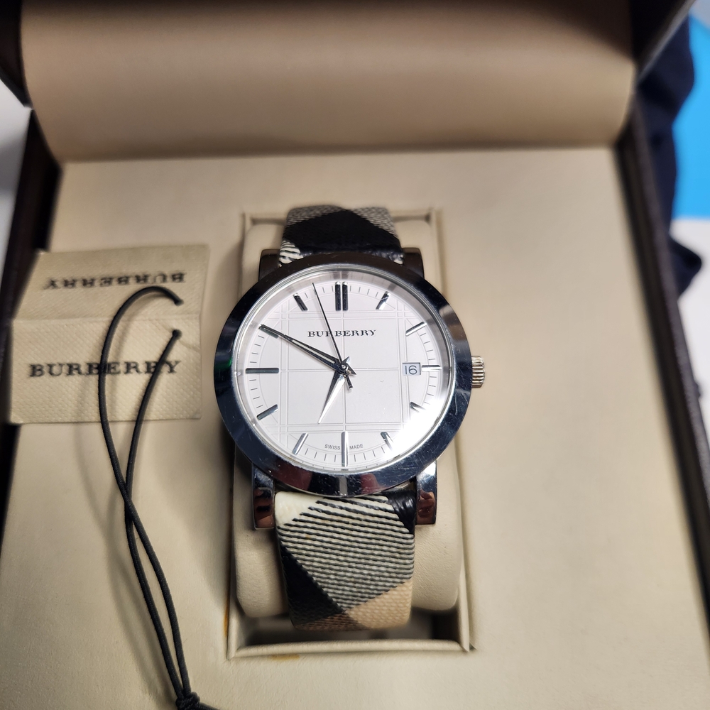 Burberry Checkered Watch